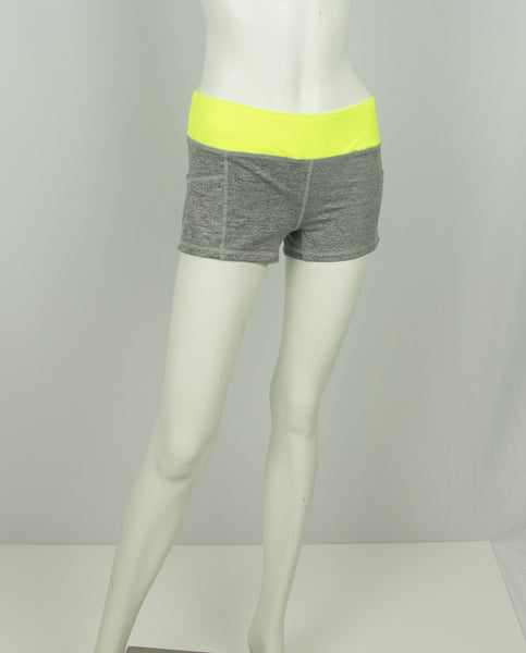 Resolve Sport Compression Short Womens Grey/Neon