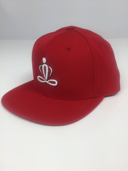 Buudah Snapback Red - 3d embroidery